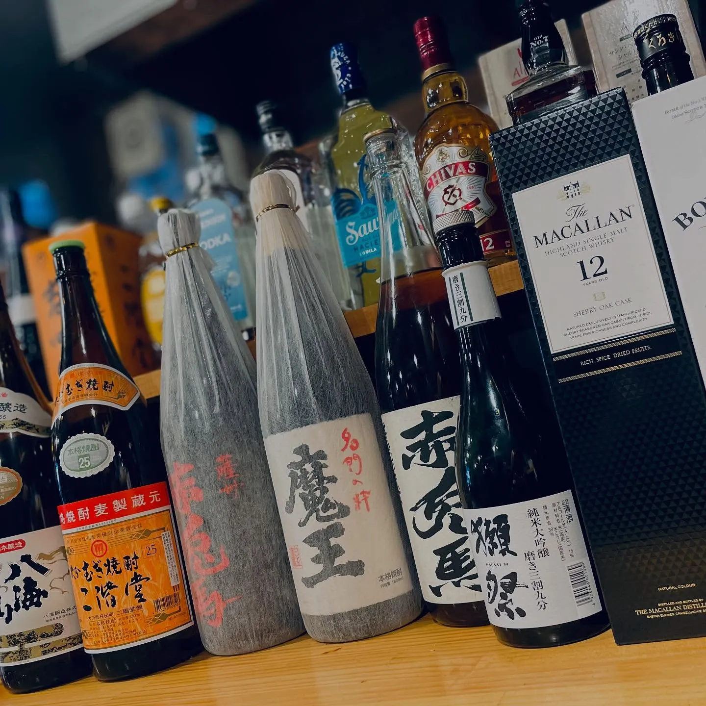 ビール、ハイボールはもちろん、焼酎、日本酒、シャンパン、ワイ...