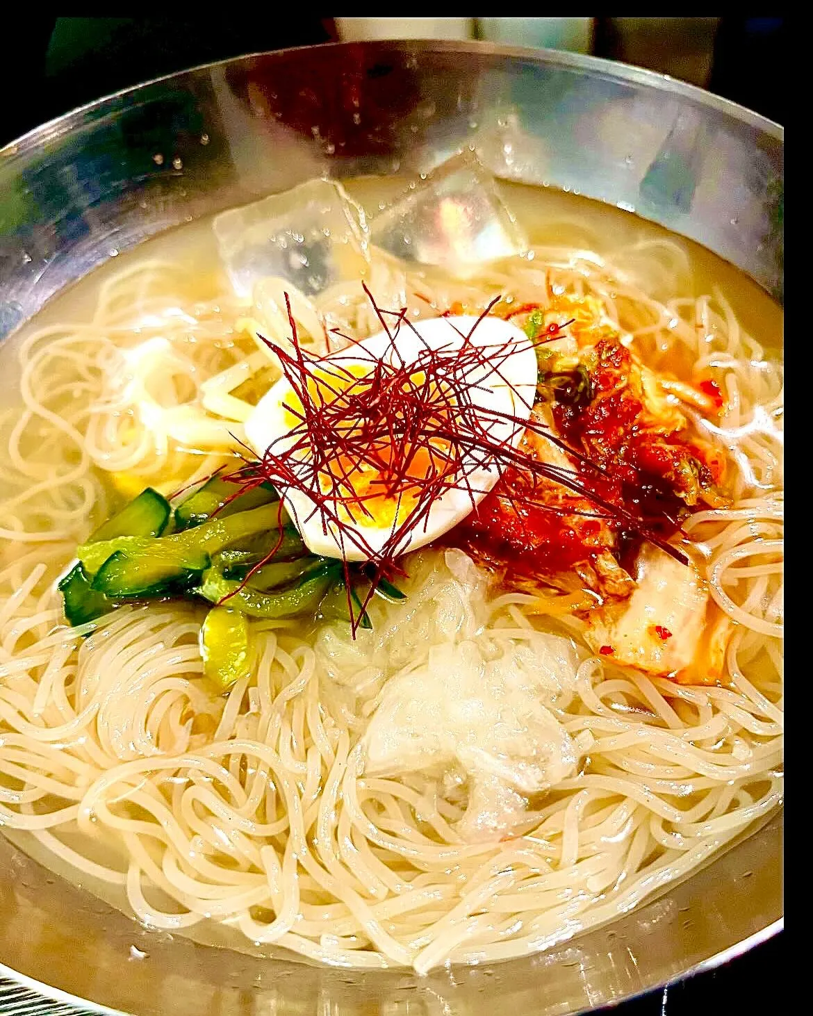 暑い日にはさっぱりした冷麺が食べたくなる🤤✨️